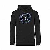 Men's Calgary Flames Pond Hockey Pullover Hoodie - Black,baseball caps,new era cap wholesale,wholesale hats